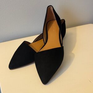 J. Crew Black Suede Women's Flats